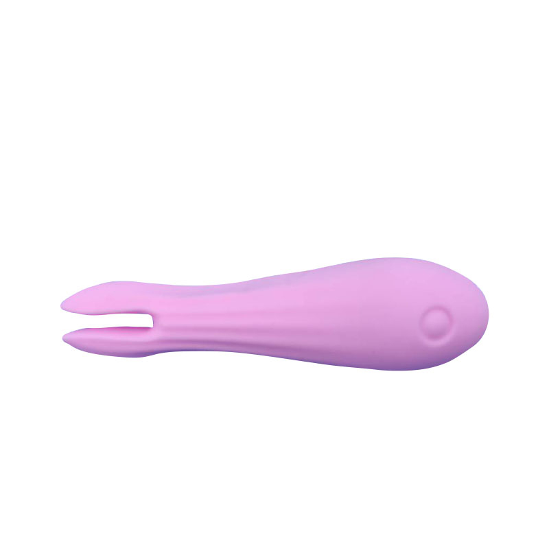 Взрослая секс -игрушка вибрационная копья вибраторная палочка (розовая маленькая рыбная вилка)