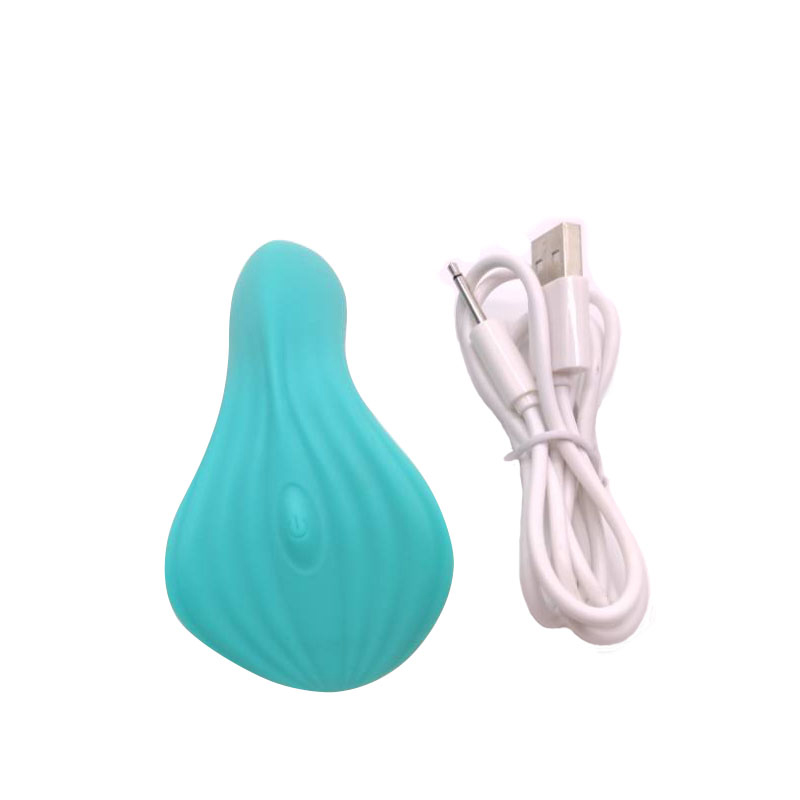 Взрослая секс -игрушка вибрационная копья вибраторная палочка (зеленый лепесток)
